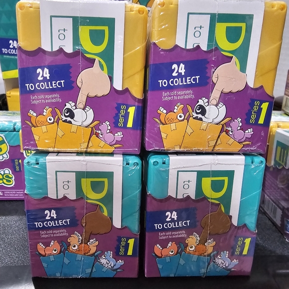 4 Little Big Bites Lot Series 1 By FurReal Blind Box Surprise Toys Hasbro 2017 - Picture 2 of 16